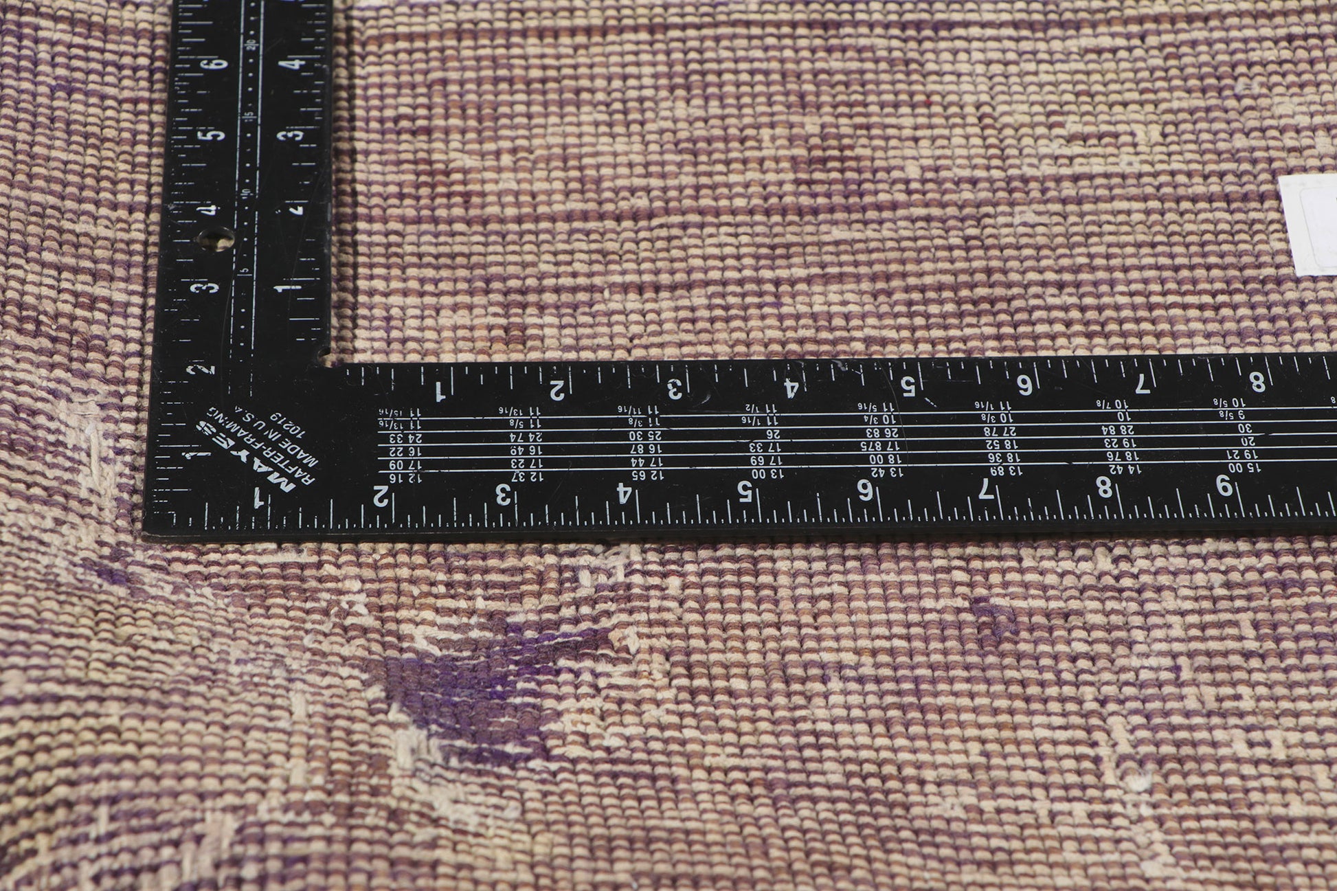 10 x 13 Vintage Overdyed Rug 80242