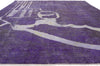 10 x 13 Vintage Overdyed Rug 80242