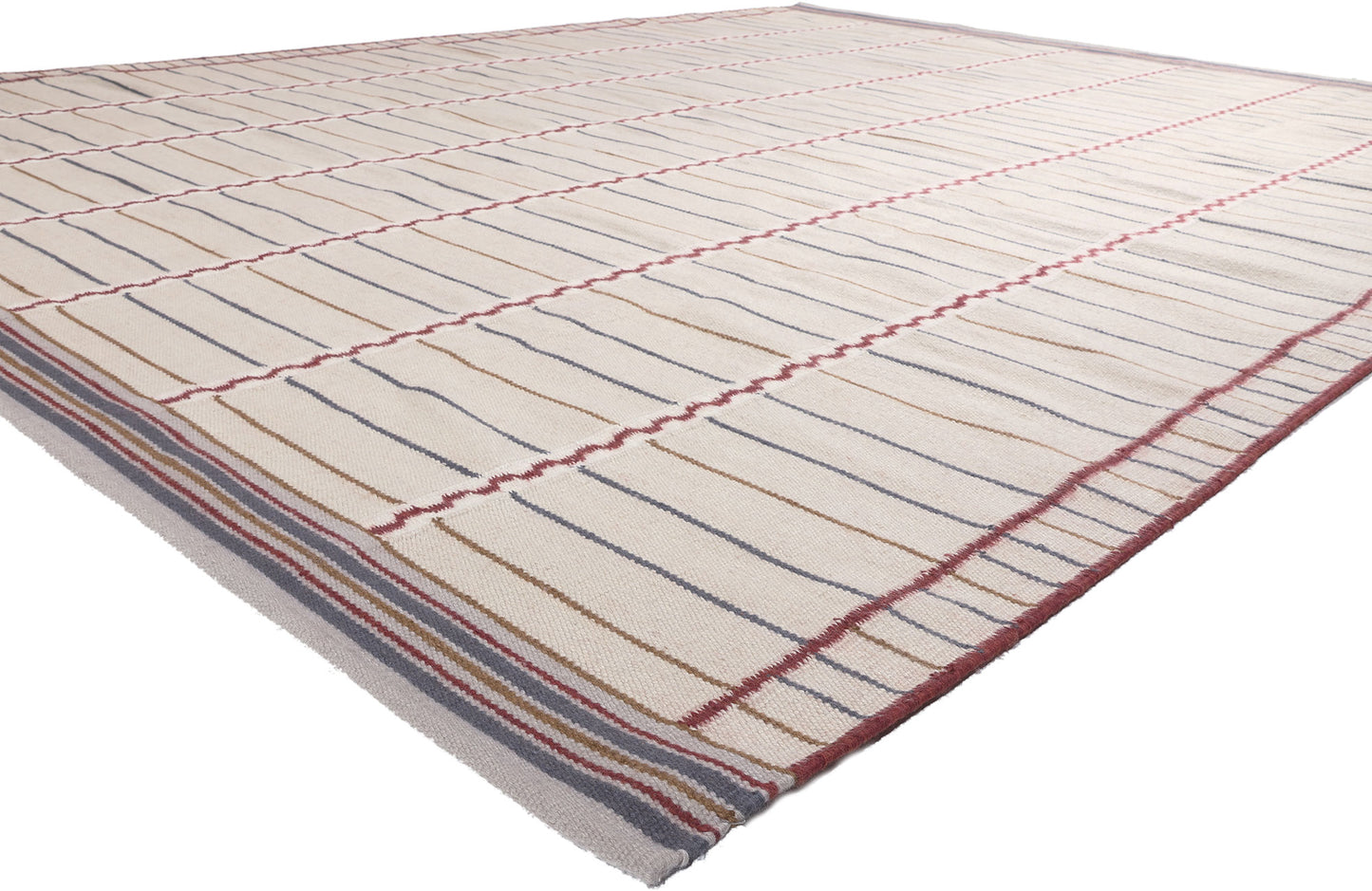 10 x 13 Swedish Inspired Kilim Rug 30932