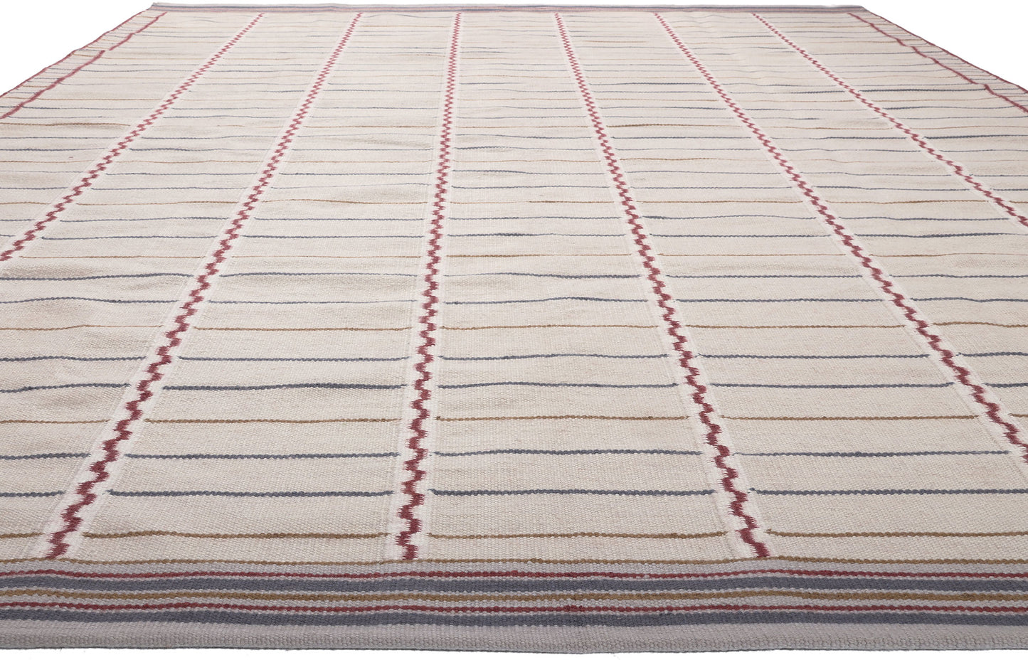 10 x 13 Swedish Inspired Kilim Rug 30932
