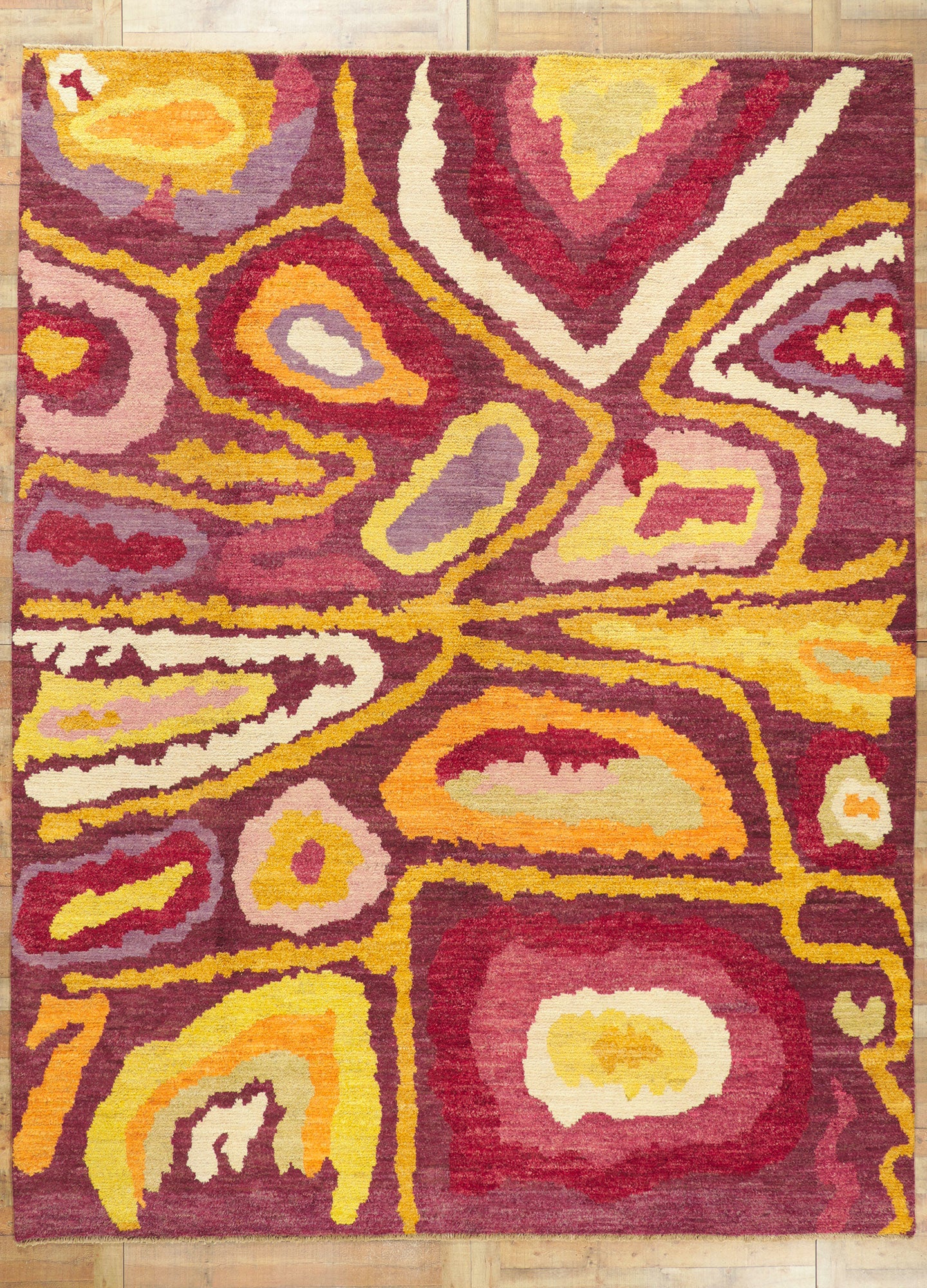 10 x 14 Colorful Moroccan Rug 80378