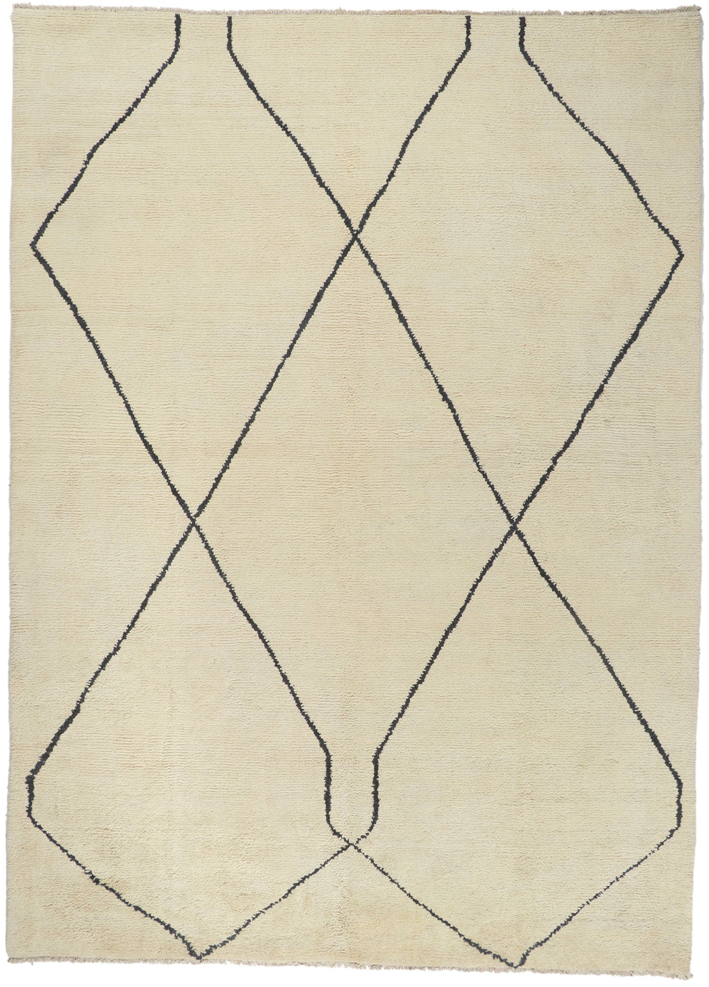 10 x 14 Modern Moroccan Area Rug 80575