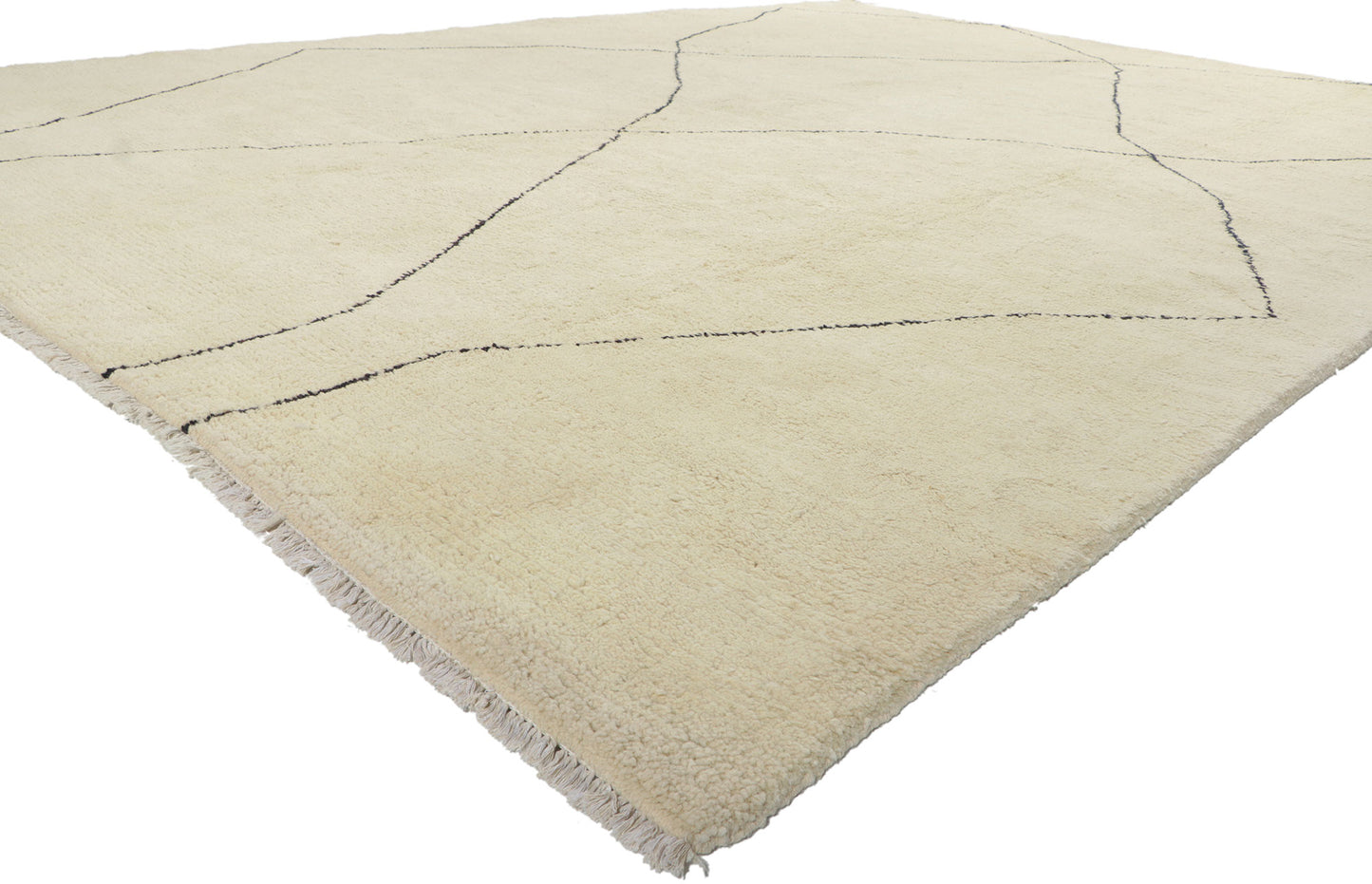 10 x 14 Modern Moroccan Area Rug 80577