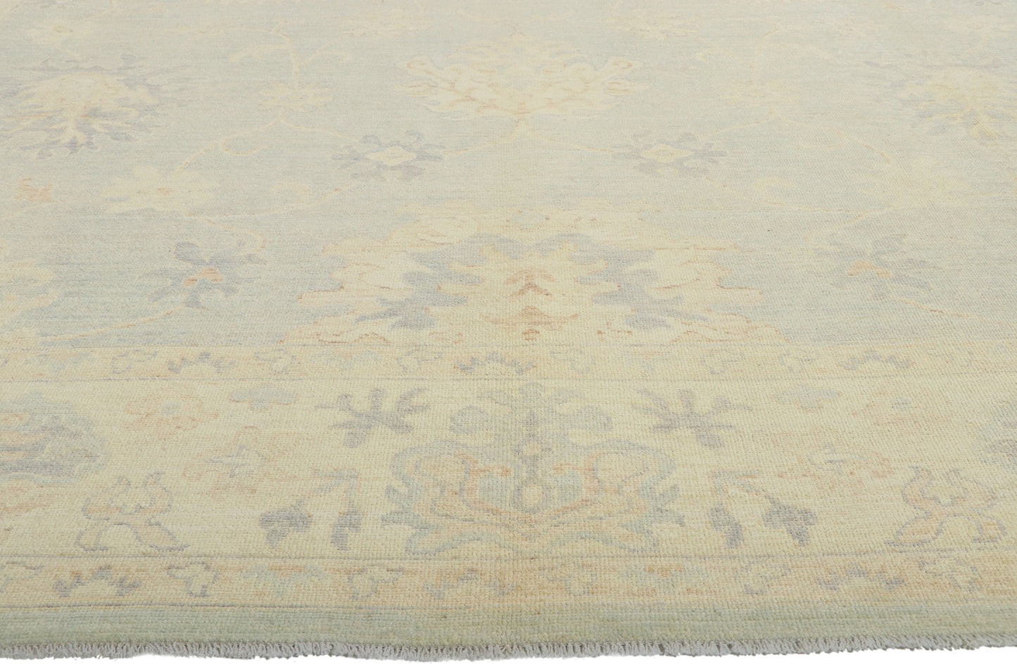 10 x 14 Vintage-Inspired Oushak Rug 80215