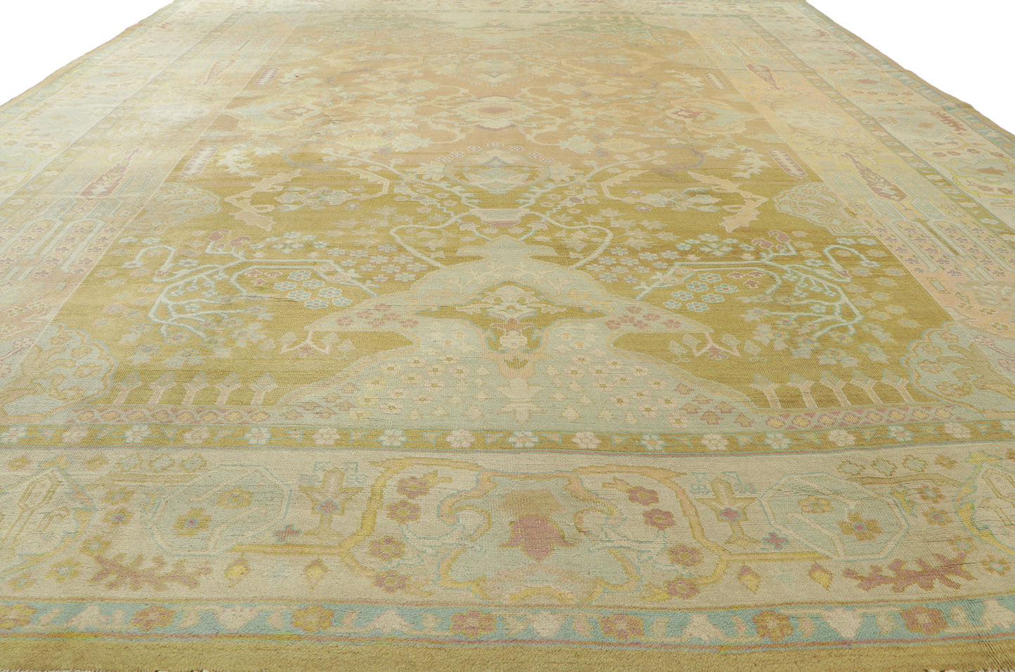 10 x 12 Antique Indian Agra Rug 73595