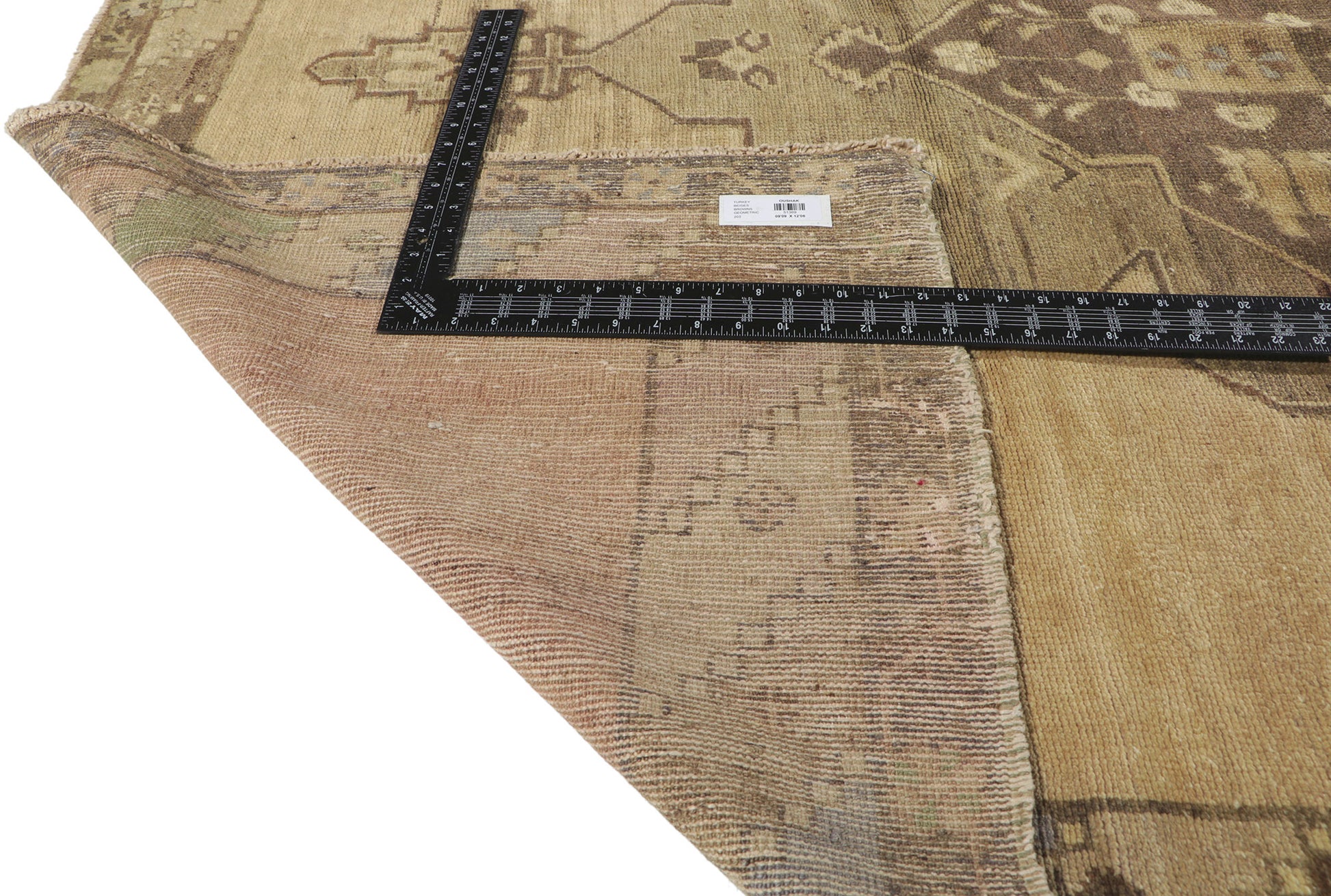 10 x 12 Vintage Turkish Kars Rug 51369