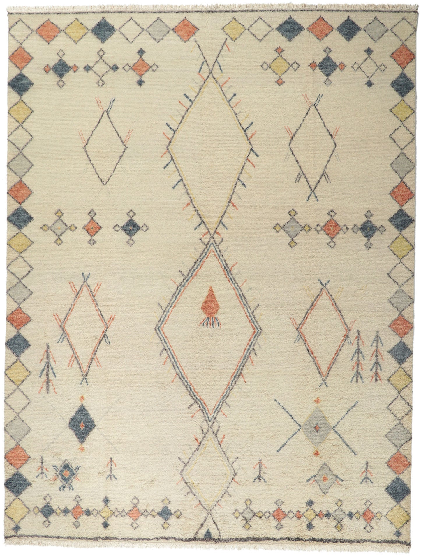 10 x 13 Moroccan Area Rug 30346