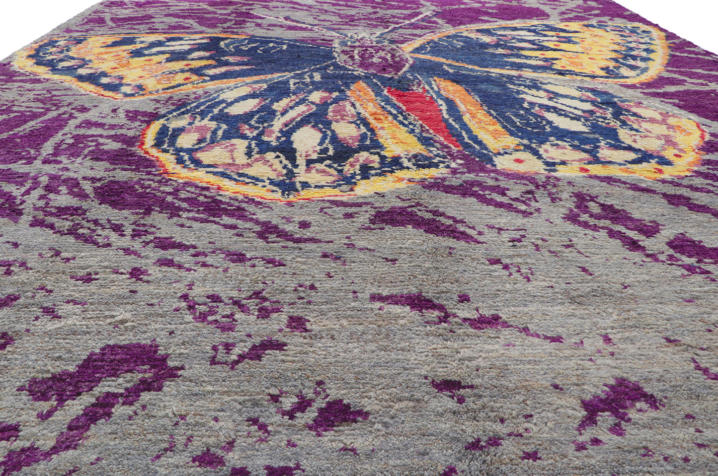 10 x 13 Andy Warhol Style Moroccan Rug 80335