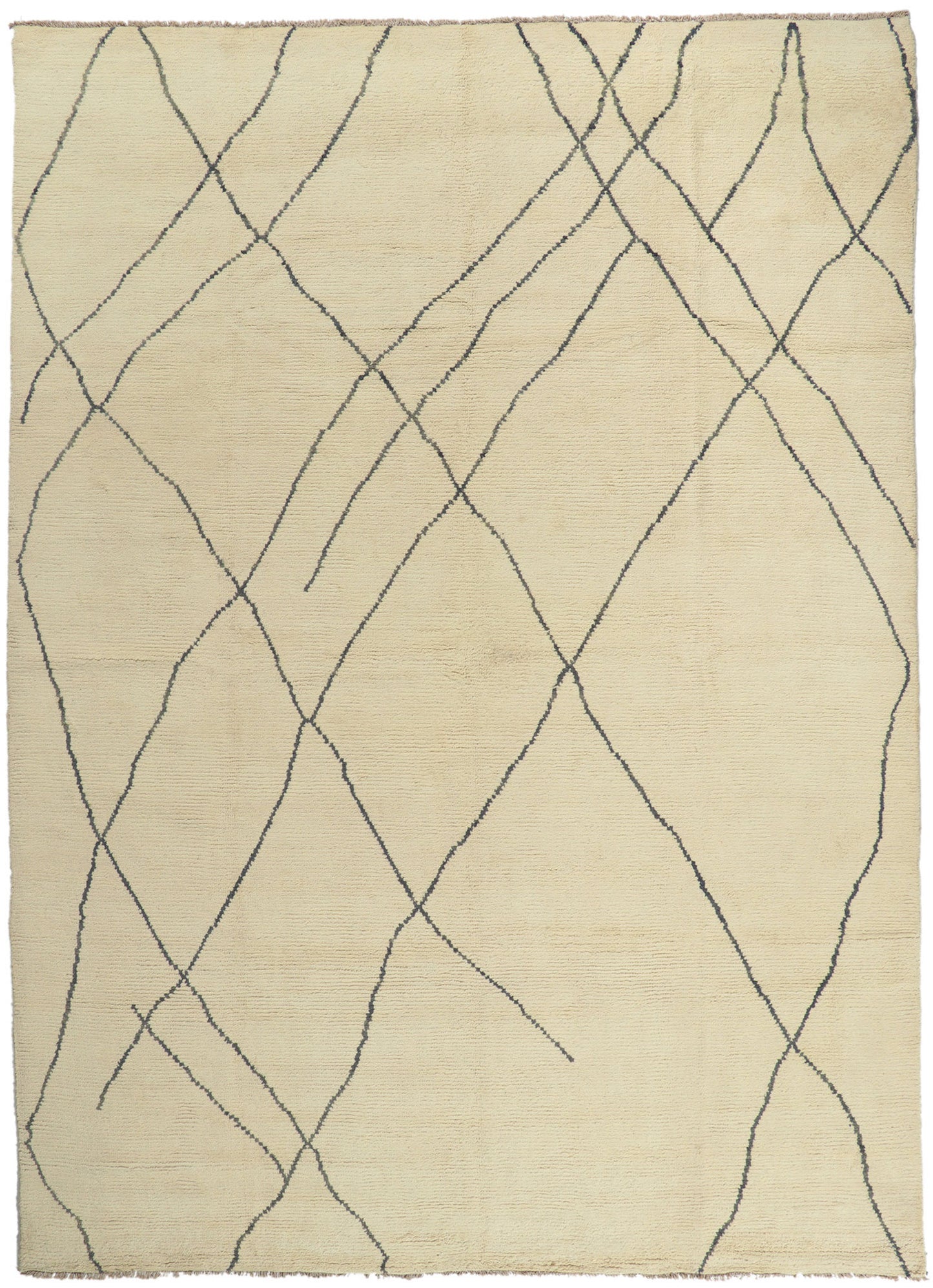 10 x 13 Large Organic Modern Moroccan Rug 80698