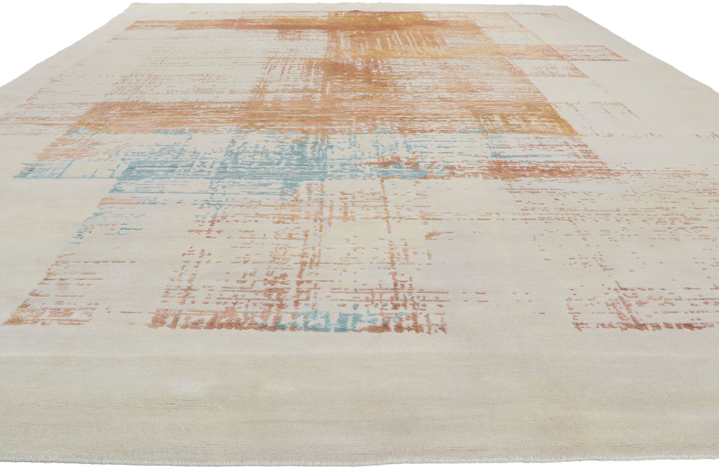 10 x 14 Contemporary Abstract Rug 30890