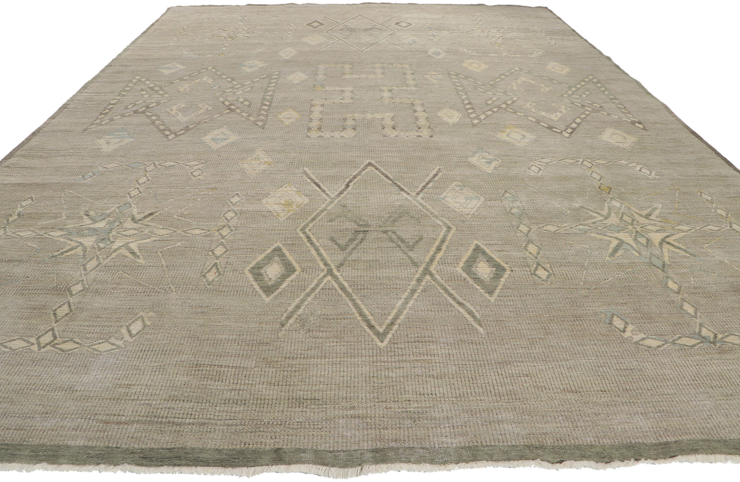 10 x 14 Vintage-Inspired Distressed Rug 30833