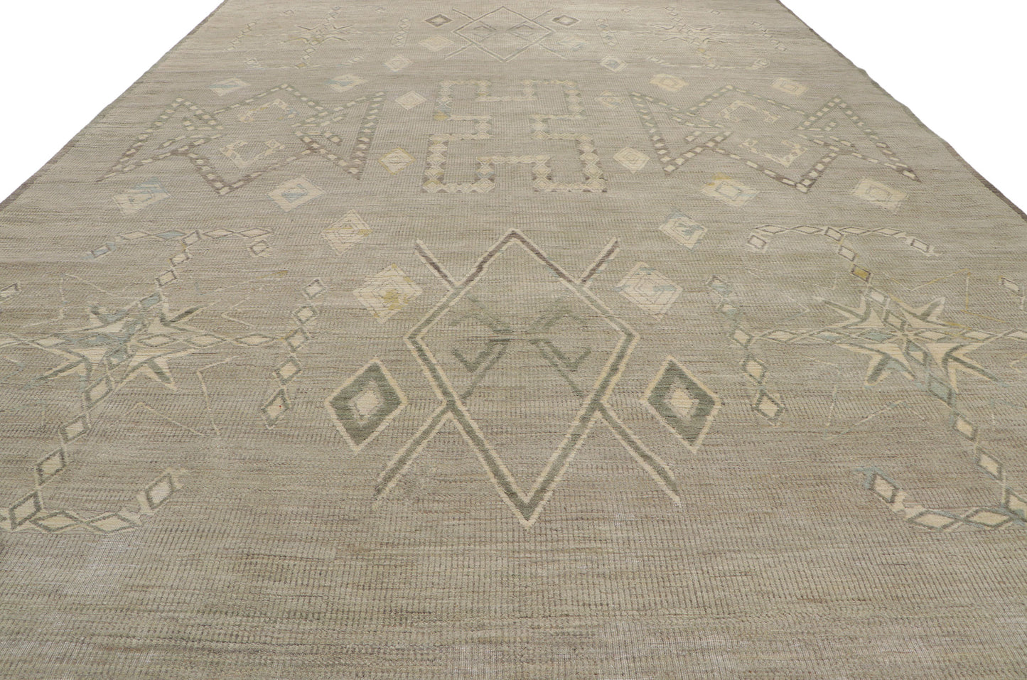 10 x 14 Vintage-Inspired Distressed Rug 30833