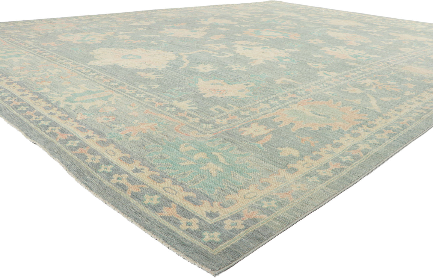 10 x 14 Colorful Oushak Rug 80921