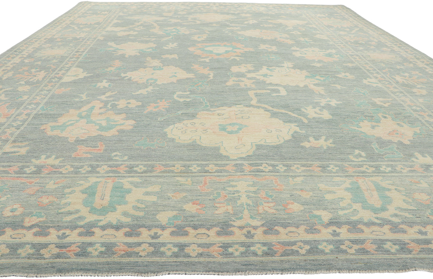 10 x 14 Colorful Oushak Rug 80921