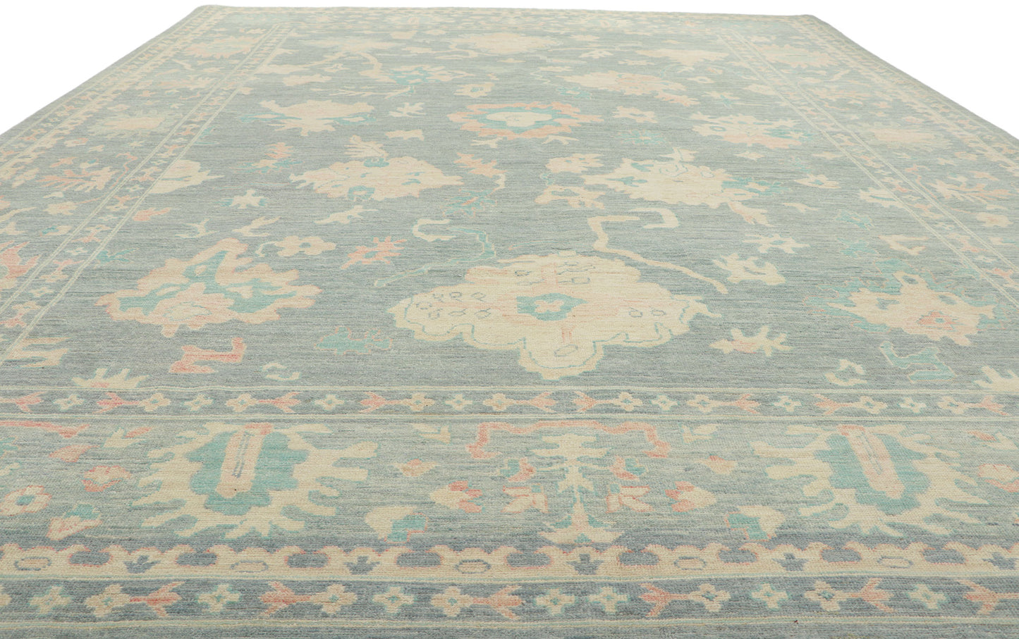 10 x 14 Colorful Oushak Rug 80921