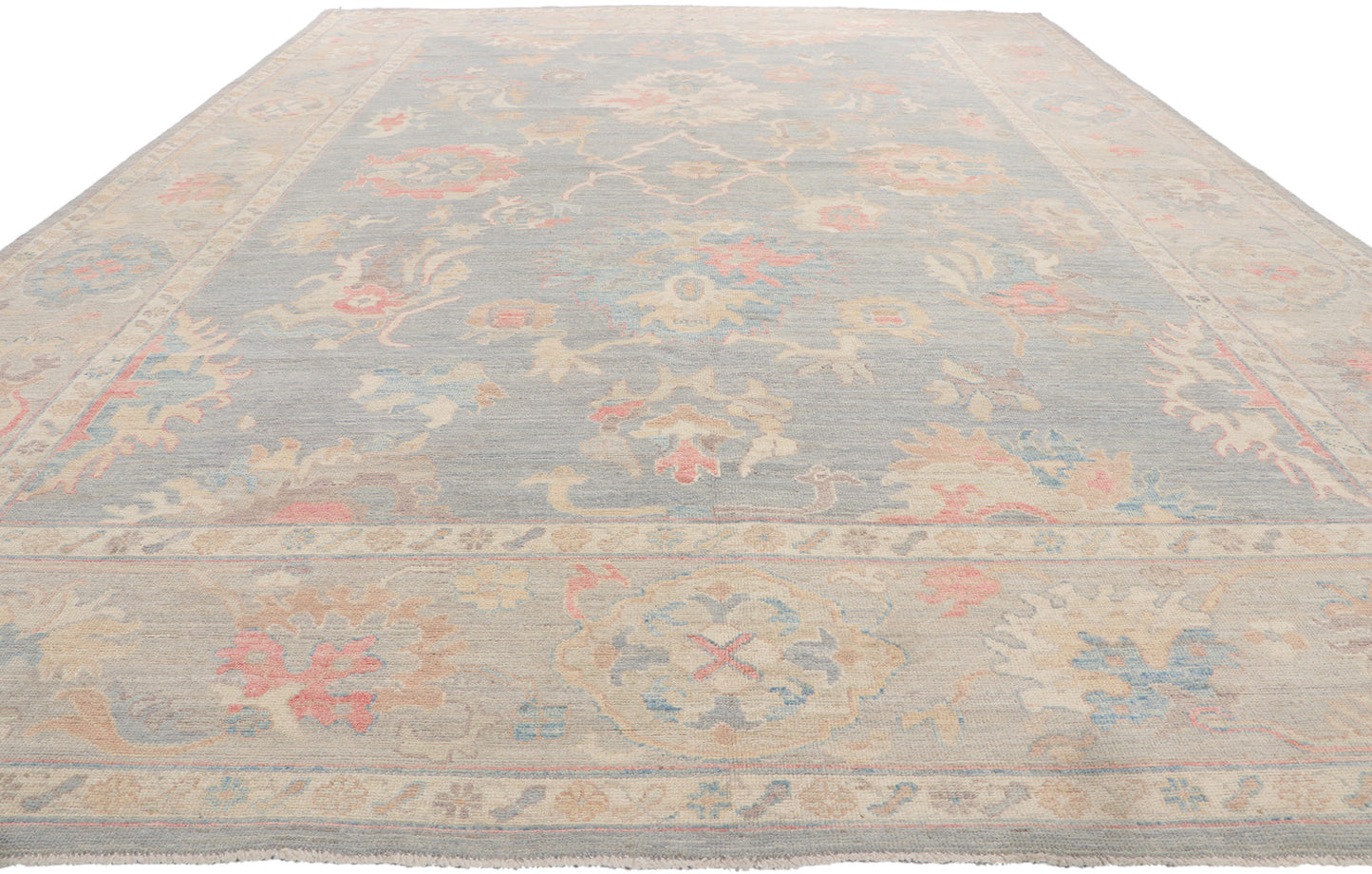 10 x 14 Colorful Oushak Rug 80923