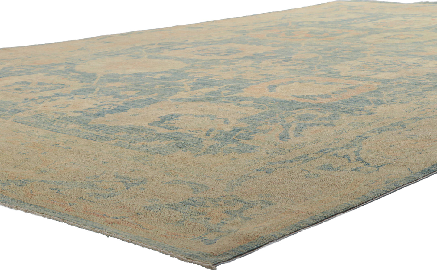 10 x 14 Vintage-Inspired Oushak Rug 80928