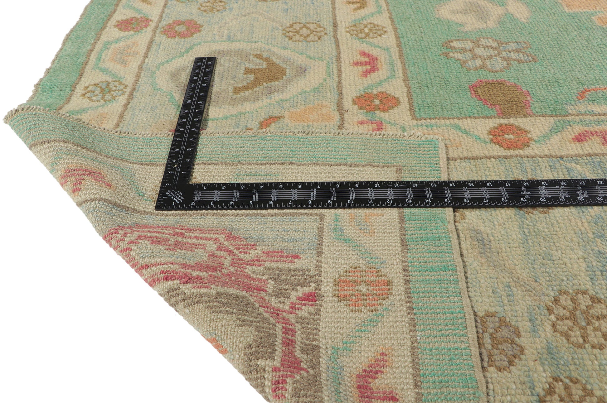 10 x 14 Colorful Turkish Oushak Rug 53808