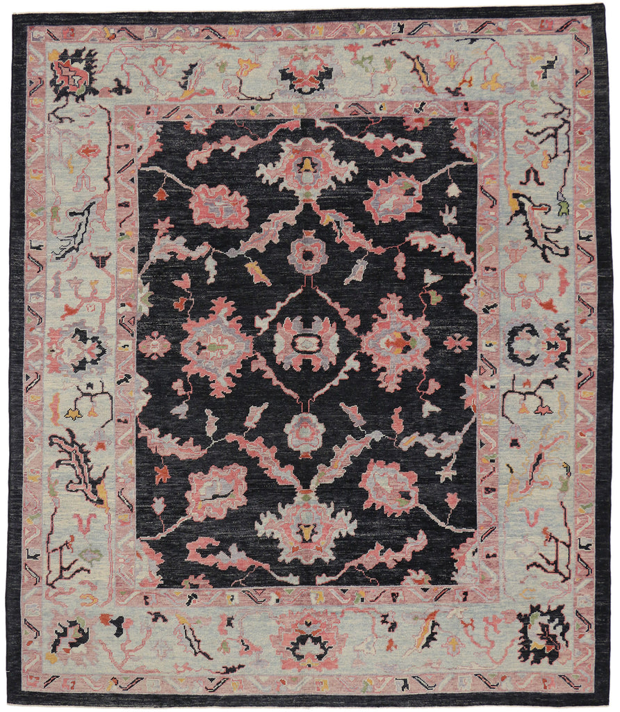 10 x 11 Colorful Turkish Oushak Rug 52375