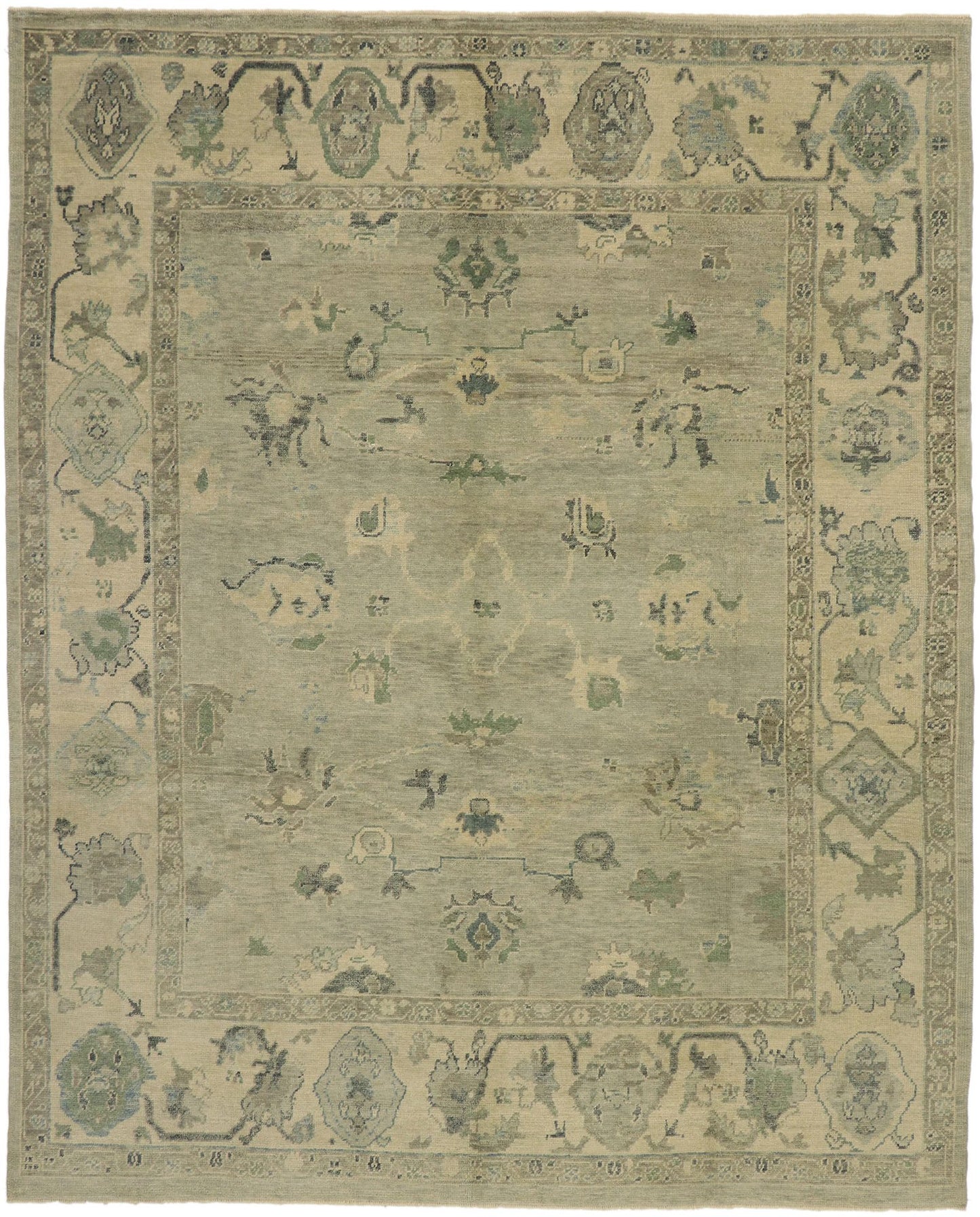 10 x 12 Turkish Oushak Rug 53197