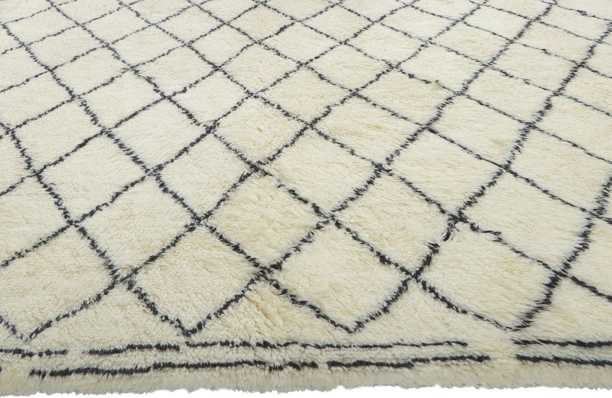 10 x 13 Modern Moroccan Area Rug 30420