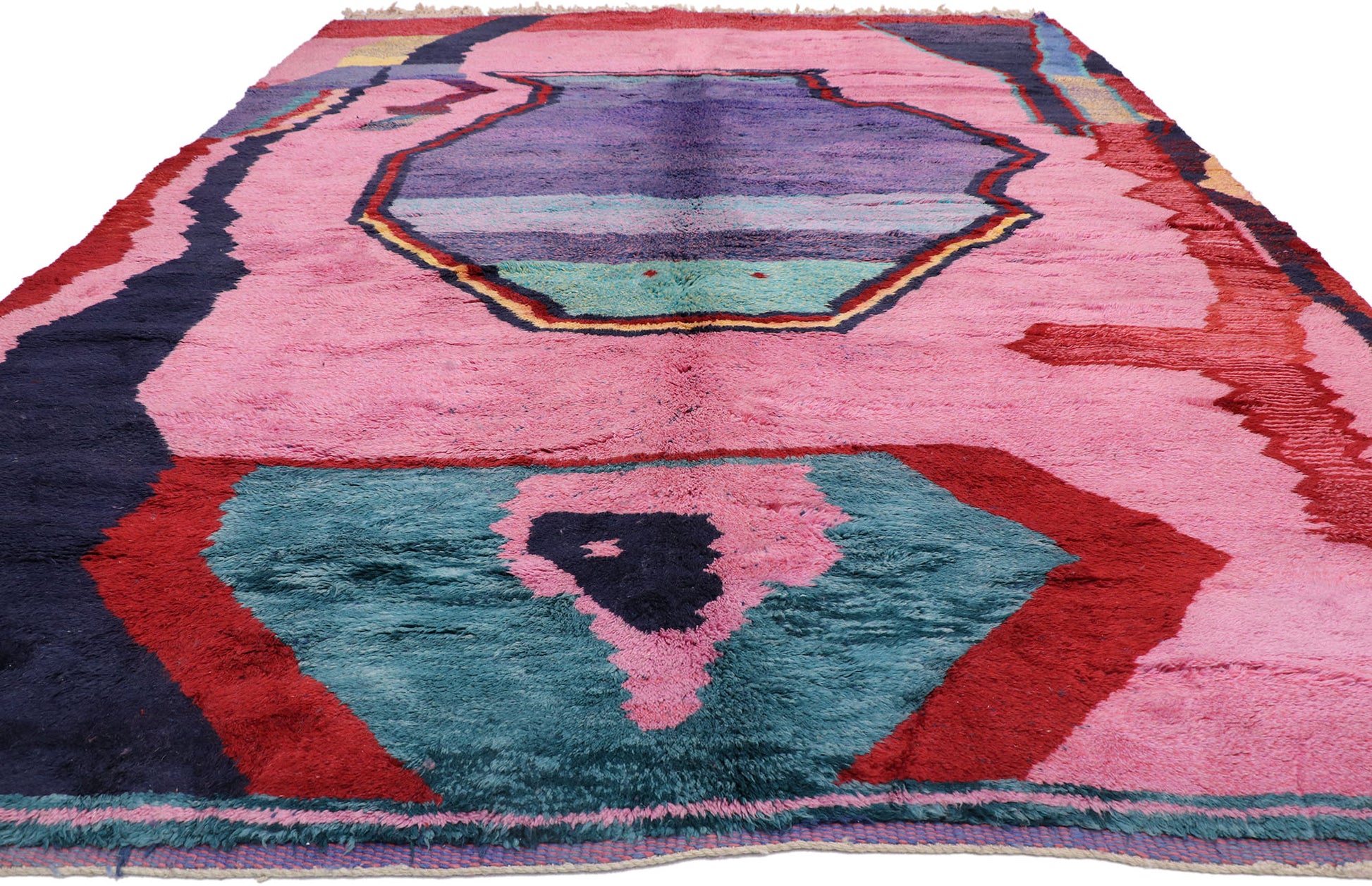 10 x 13 Colorful Beni Mrirt Moroccan Rug 21102