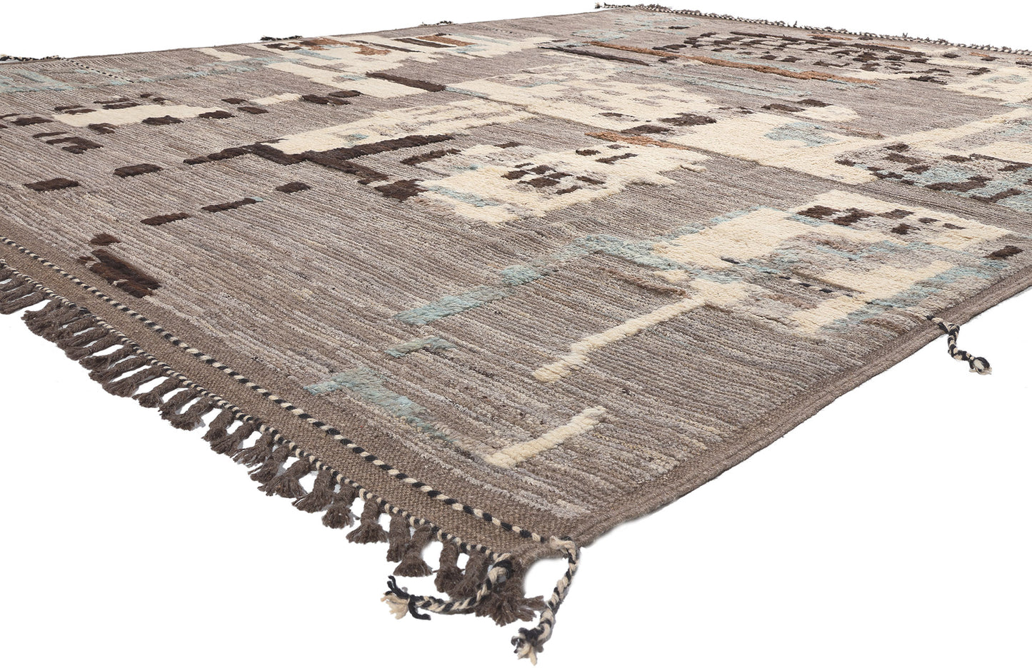 10 x 13 Modern Moroccan Rug 80981