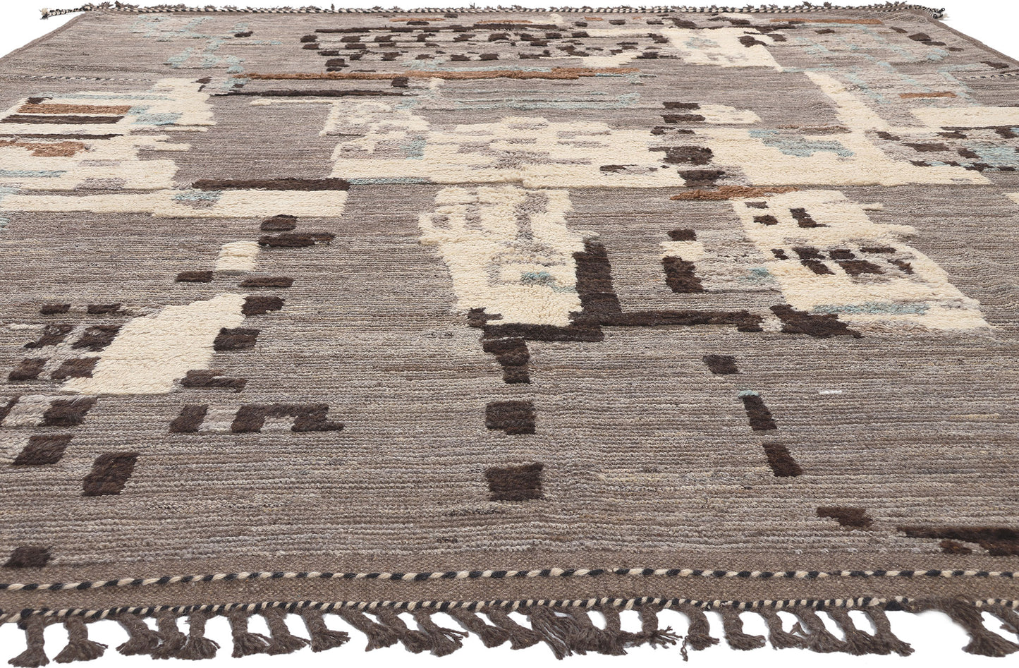 10 x 13 Modern Moroccan Rug 80981