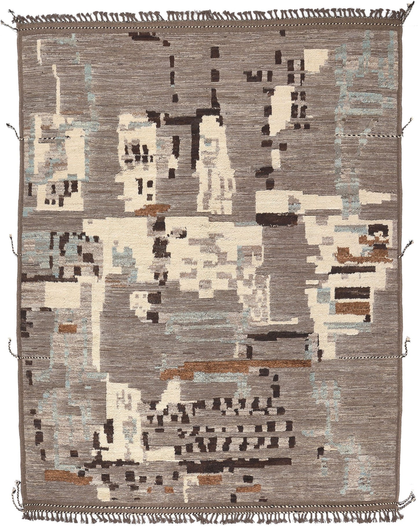 10 x 13 Modern Moroccan Rug 80981