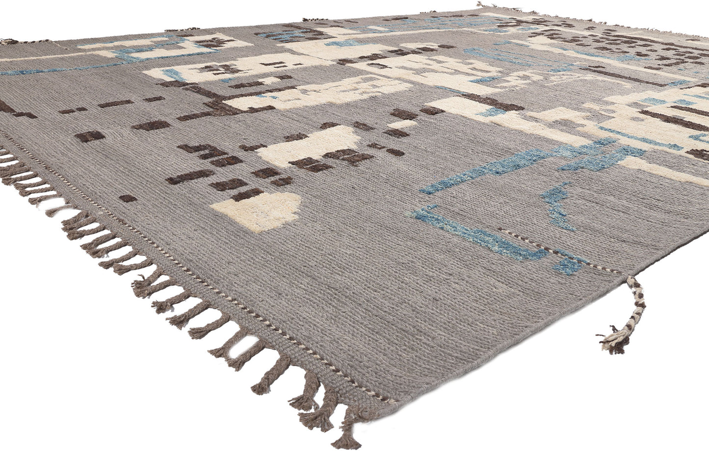 10 x 13 Modern Moroccan Rug 80983