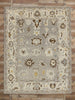 10 x 13 Earth-Tone Turkish Oushak Rug 52360