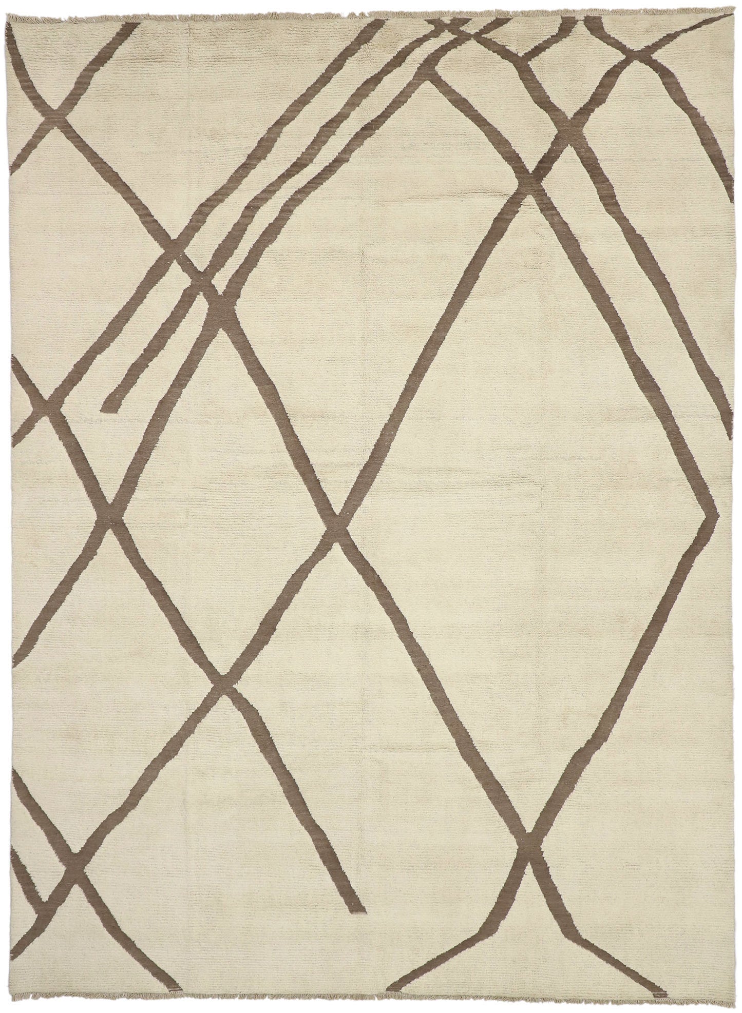 10 x 13 Organic Modern Moroccan Rug 80529