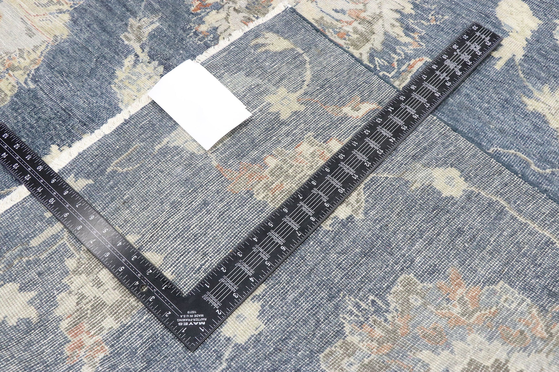 10 x 13 Vintage-Inspired Oushak Rug 30633