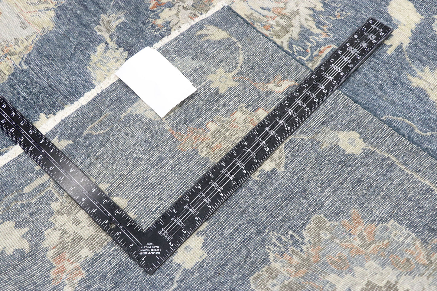 10 x 13 Vintage-Inspired Oushak Rug 30633