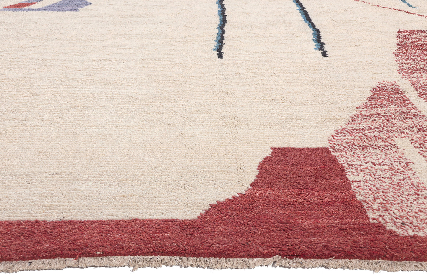 10 x 14 Modern Moroccan Rug 81015