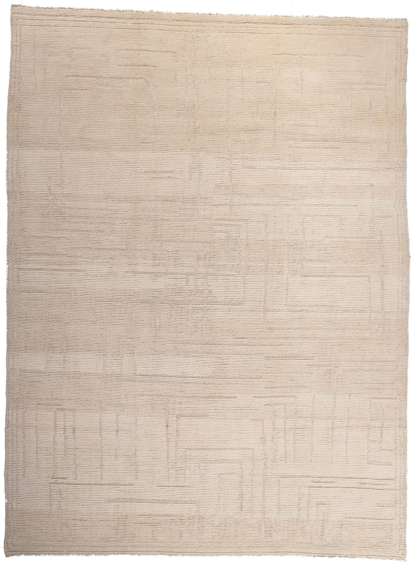 10 x 14 Neutral Moroccan Rug 81006