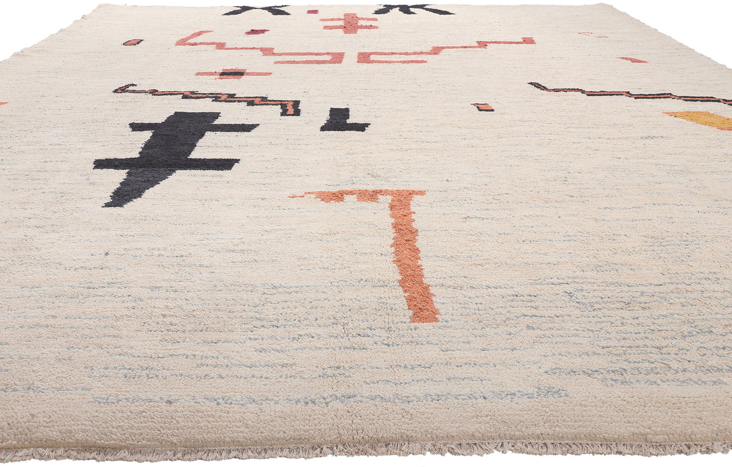 10 x 14 Modern Moroccan Rug 81012