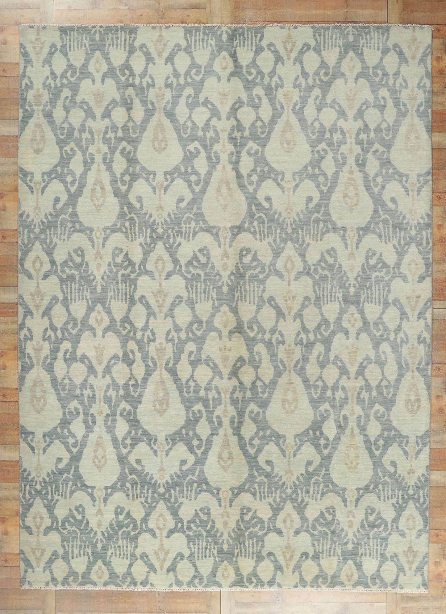 10 x 14 Transitional Ikat Rug 30255