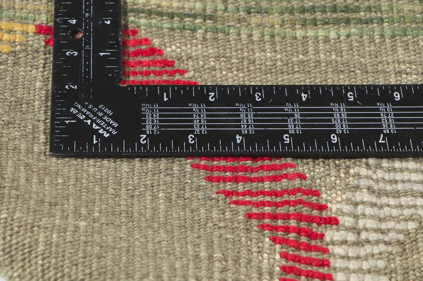 11 x 13 Colorful High-Low Rug 53785
