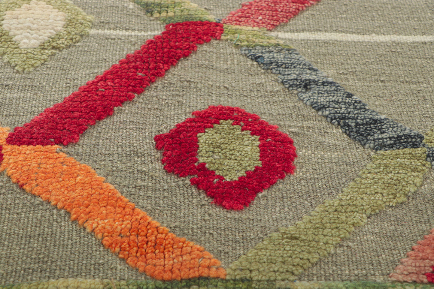 11 x 13 Colorful High-Low Rug 53785