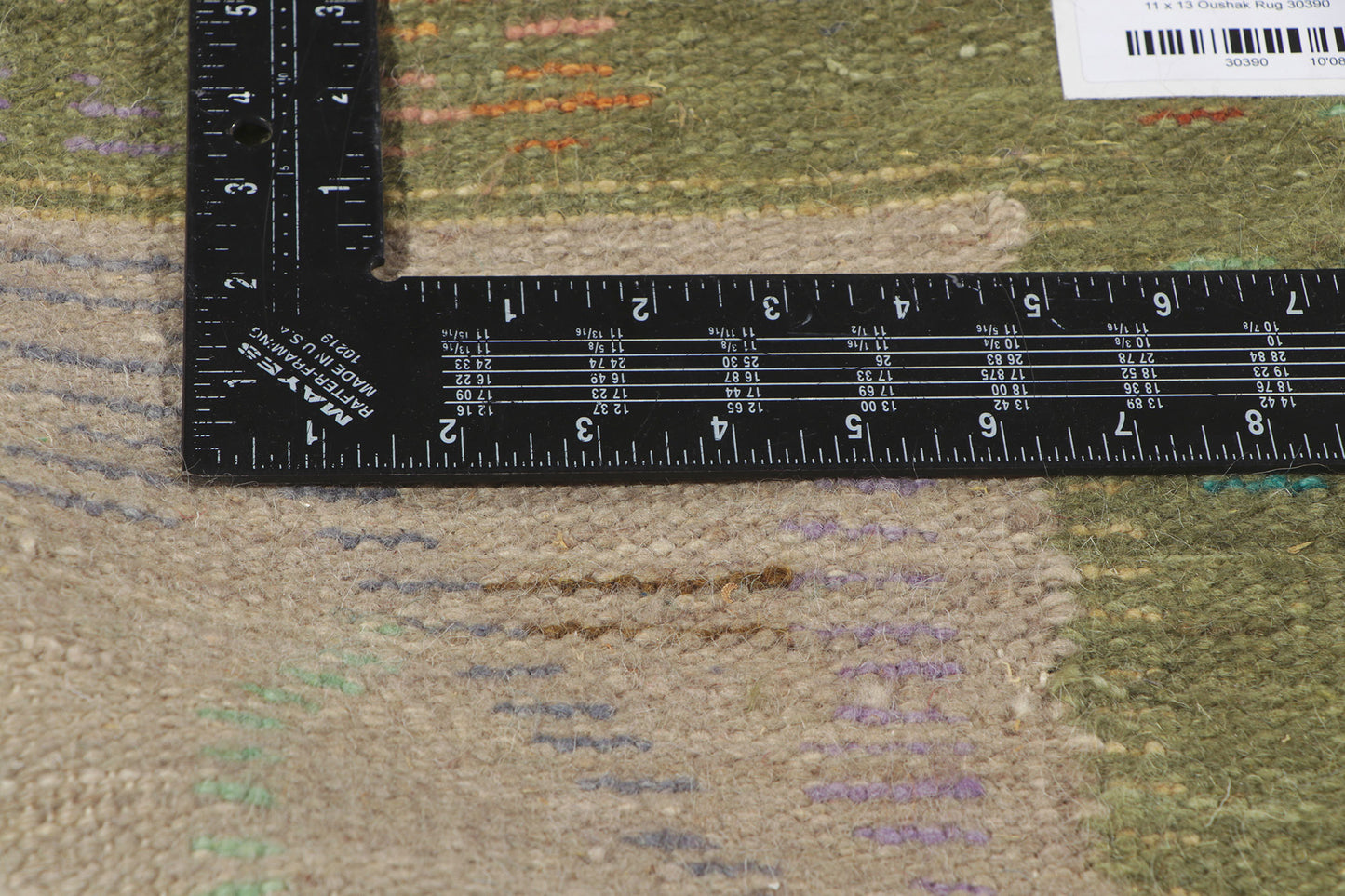 11 x 13 Modern Oushak High-Low Rug 30390