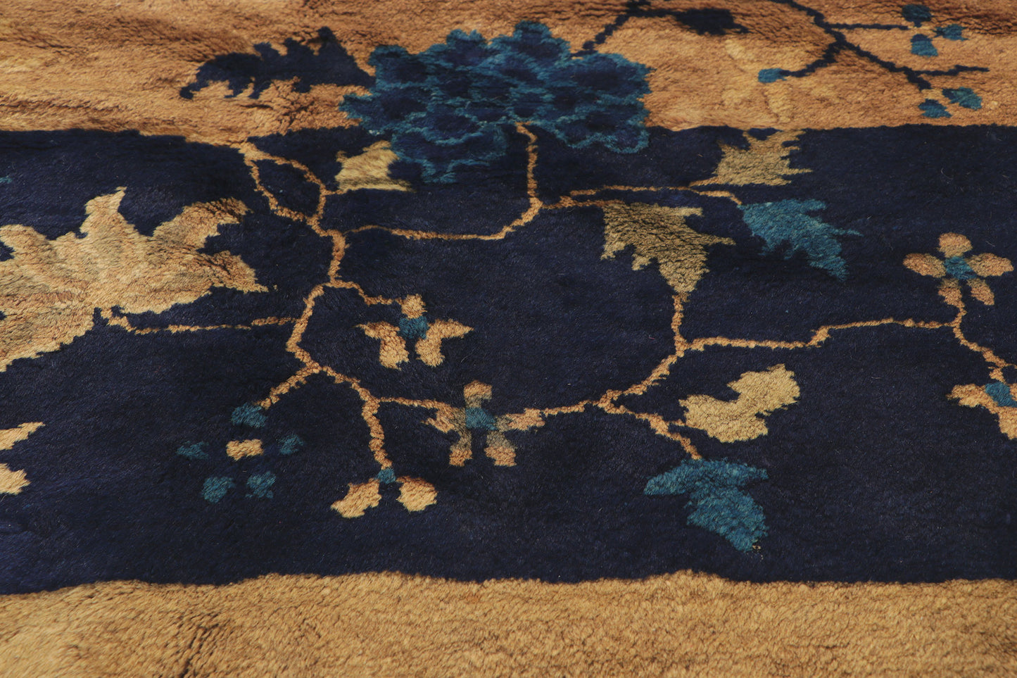 11 x 14 Antique Chinese Peking Rug 72180