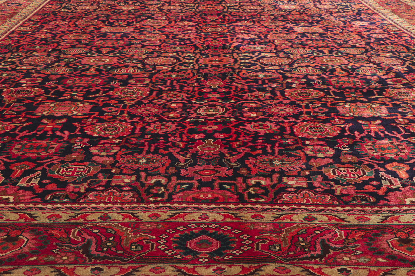 11 x 14 Vintage Persian Malayer Rug 61102