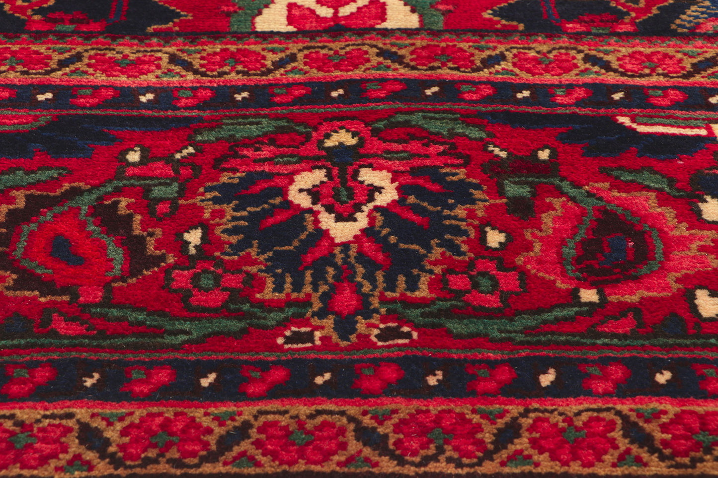11 x 14 Vintage Persian Malayer Rug 61145