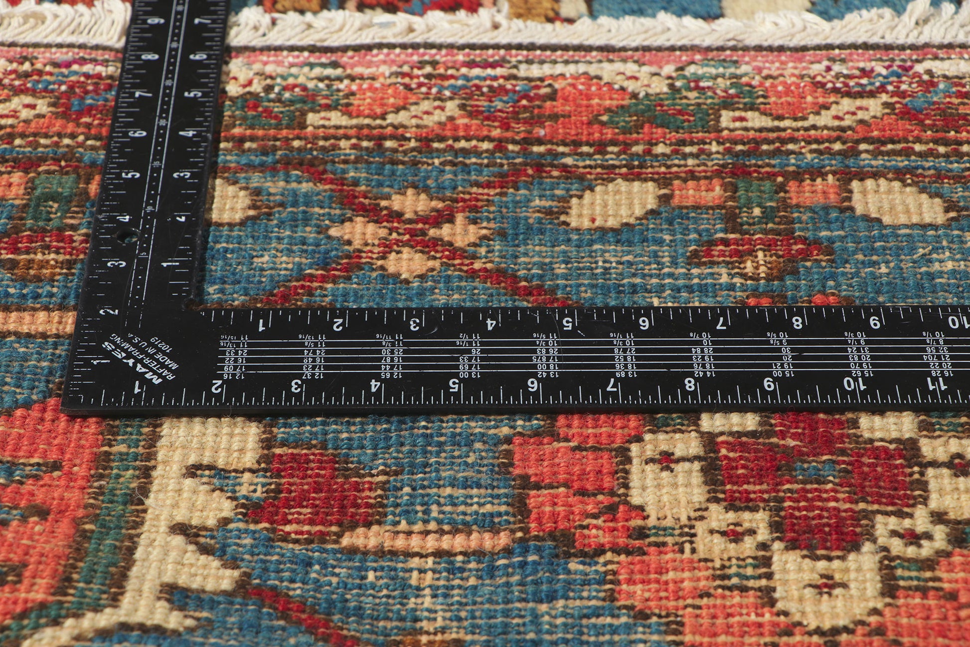 11 x 15 Antique Persian Serapi Rug 78331