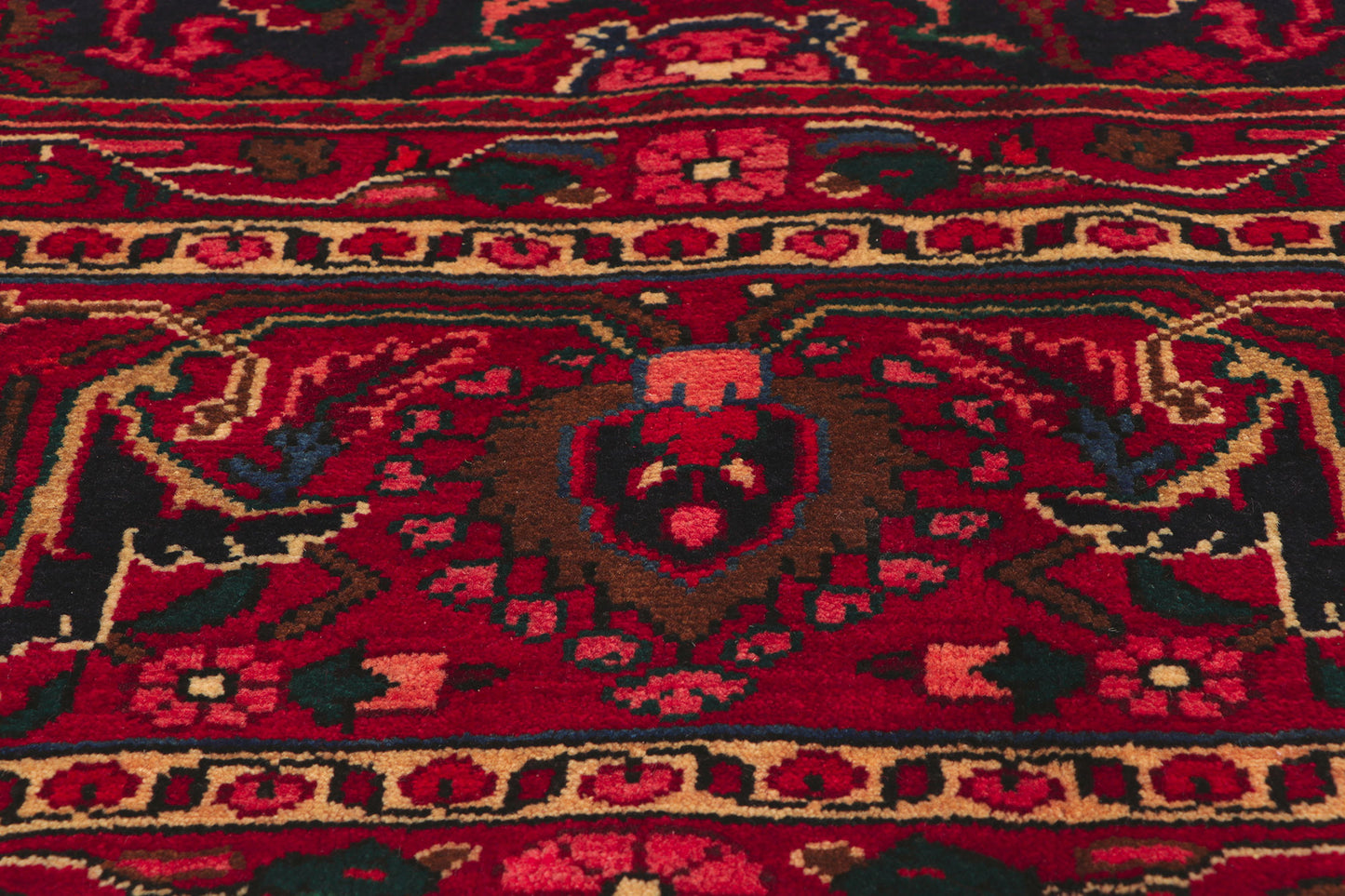 11 x 15 Vintage Persian Malayer Rug 61197