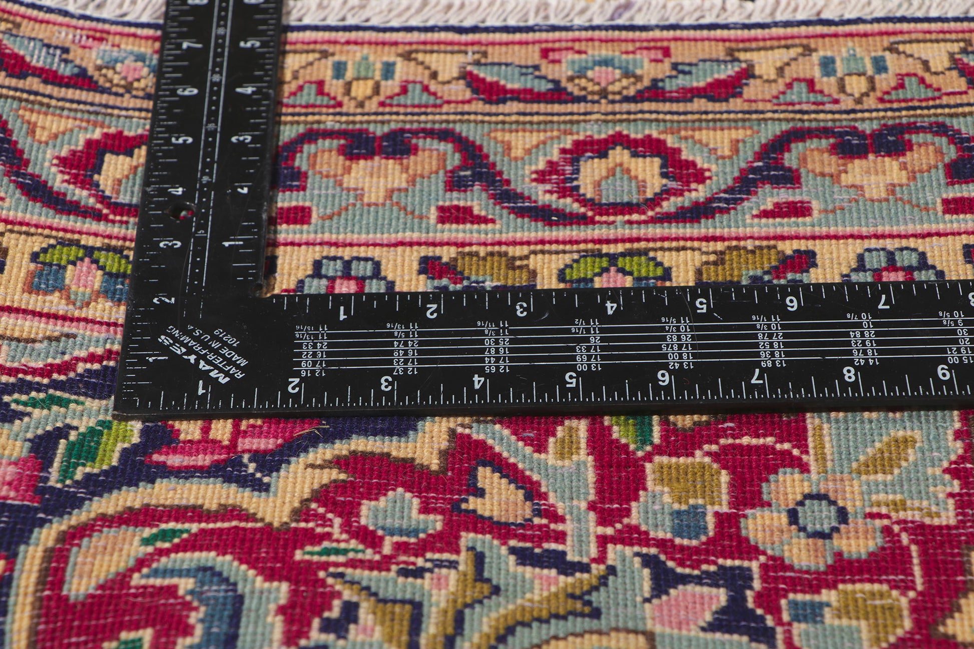 11 x 17 Antique Persian Kerman Rug 61202