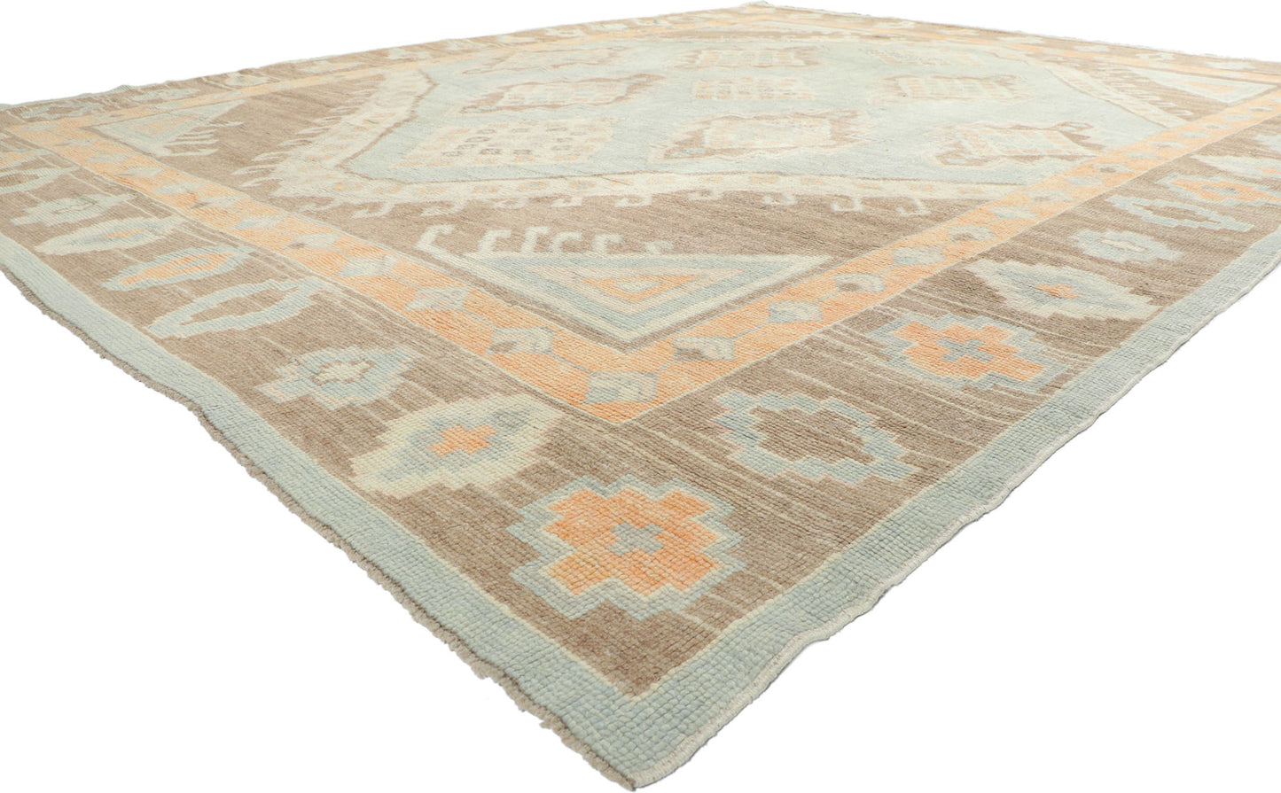 11 x 13 Colorful Turkish Oushak Rug 53603
