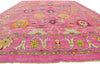 11 x 15 Turkish Pink Colorful Oushak Rug 60660