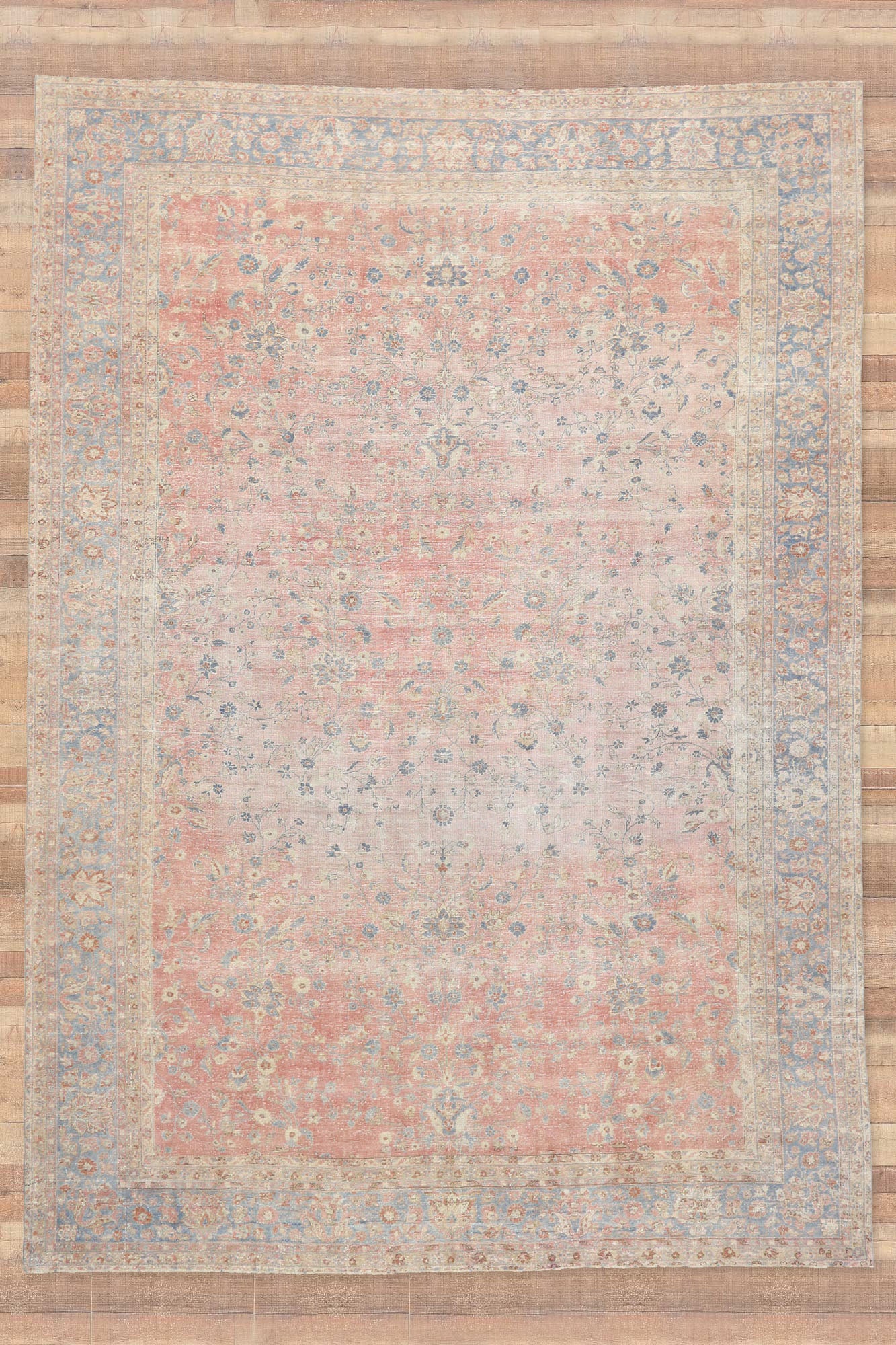 12 x 16 Antique Indian Rug 76756